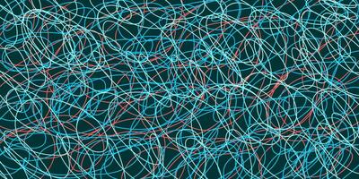 Colored tangled pattern. Abstract chaotic texture. Background with lines and waves. Art creation vector