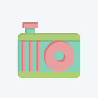 Icon Engine Cooling System. related to Car Maintenance symbol. flat style. simple illustration vector