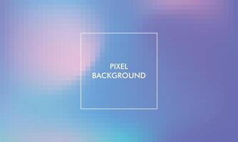 gradoent pixel background with colorful color vector