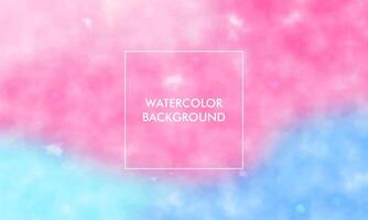 Watercolor Gradient mesh abstract blur texture background vector