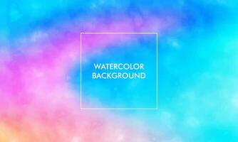 Watercolor Gradient mesh abstract blur texture background vector