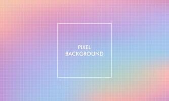 gradoent pixel background with colorful color vector