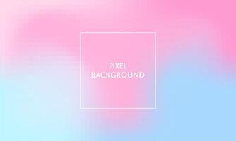 gradoent pixel background with colorful color vector
