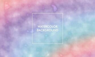 Watercolor Gradient mesh abstract blur texture background vector