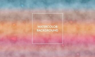 Watercolor Gradient mesh abstract blur texture background vector