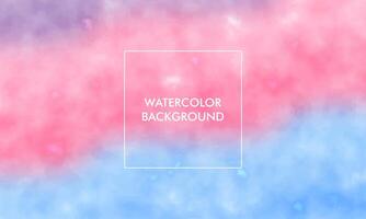Watercolor Gradient mesh abstract blur texture background vector