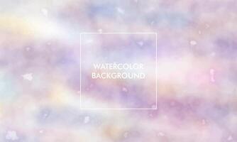 Watercolor Gradient mesh abstract blur texture background vector