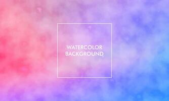 Watercolor Gradient mesh abstract blur texture background vector