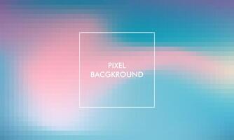 gradoent pixel background with colorful color vector