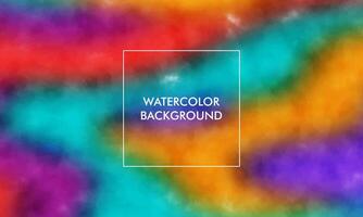 Watercolor Gradient mesh abstract blur texture background vector