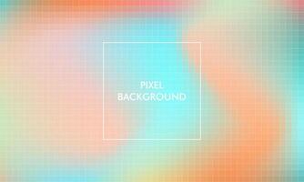 gradoent pixel background with colorful color vector