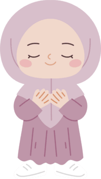 muçulmano criança Rezar personagem png