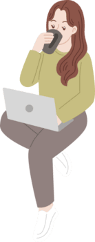 mulher ocupado trabalhando com computador portátil trabalhos a partir de casa png