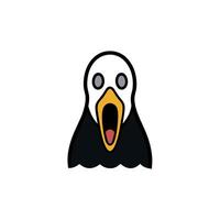 Bonellis Eagle screams icon illustration vector