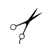 Scissors Silhouette, Flat Style, Can use for Pictogram, Art Illustration, Website, Apps, Logo Type or Graphic Design Element vector
