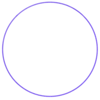 Purple and white round circle frame,Organic round blot circle speech.Cycle blob bubble.line curve png