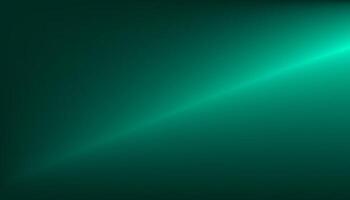 Abstract blurred dark aqua green color gradient rays background. soft creative banner idea bright subtle colors. simple gradation art decorative template idea vector