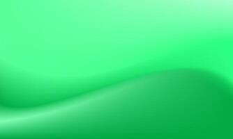 Shining and cool green color gradient background texture. Modern vivid and dynamic abstract pattern design illustration for wallpaper, template, banner, poster, cover, decoration, advertisement, web vector