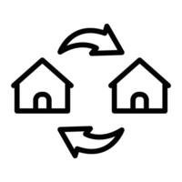 Change Line Icon Design vector
