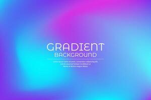 Trendy gradient vibrant color background vector