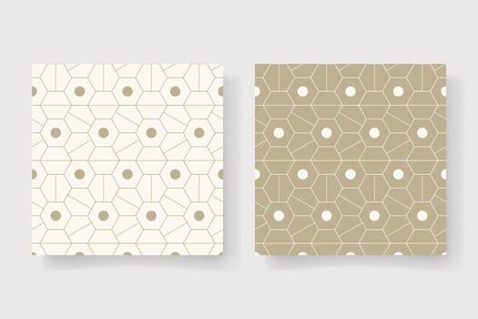 moderno resumen modelo diseño con geométrico formas y brillante colores vector