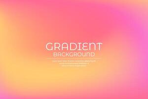 Trendy gradient vibrant color background vector