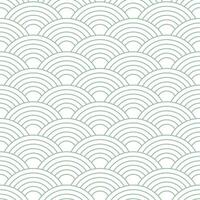 line seamless pattern with chinese and japanese style vector