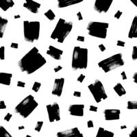 Seamless Pattern with hand drawn scribble smears vector