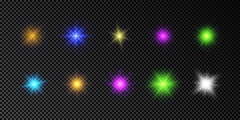 Light effect of lens flare