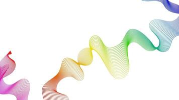 Abstract backdrop with wave gradient lines vector