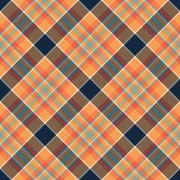 Tartan scotland seamless plaid pattern . Retro background fabric. Vintage check color square geometric texture. vector