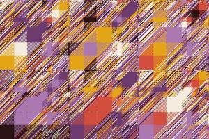 Modern glitch background. Color geometric abstract pattern . vector