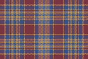 Plaid background, check seamless pattern in red. fabric texture for textile print, wrapping paper, gift card or wallpaper. vector