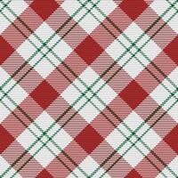 Seamless pattern of scottish tartan plaid. Repeatable background with check fabric texture. backdrop striped textile print. vector