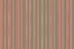 Trendy striped wallpaper. Vintage stripes pattern seamless fabric texture. Template stripe wrapping paper. vector