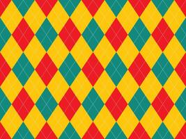Argyle pattern seamless. Fabric texture background. Classic argill ornament vector