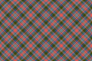 Tartan scotland seamless plaid pattern . Retro background fabric. Vintage check color square geometric texture. vector