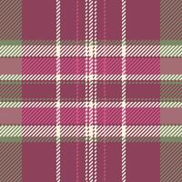 Thanksgiving texture tartan textile, collection seamless check. Linear pattern fabric background plaid in pink and pastel colors. vector