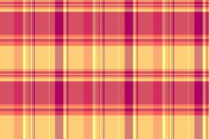 Model texture pattern , sketching fabric seamless plaid. Autumn textile check background tartan in red and dark tulip colors. vector