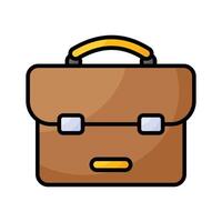 Portfolio bag, ready to use design vector