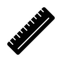 Tool for measurement or calculating length, premium icon of ruler, scale vector