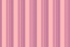 Colour lines texture stripe, 20s pattern seamless background. Scrapbooking textile vertical fabric in pink and light colors. vector