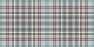 Place seamless check textile, presentation tartan texture plaid. Japanese fabric pattern background in pastel and white colors. vector