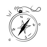An amazing design of compass in modern style, navigation tool icon vector