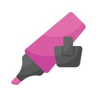 Check this creatively designed icon of highlighter, stationery item vector
