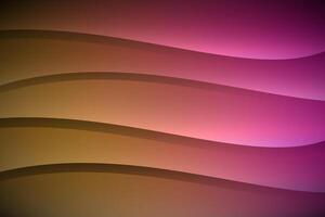 simple background with layered element and gradient orange purple vector