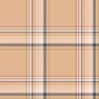 Plaid seamless pattern. Check fabric texture. textile print. vector