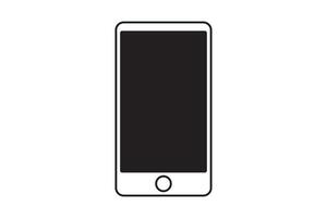 Mobile phone icon. Smartphone comunication symbol. Call web design. vector