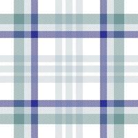 Plaid check pattern. Seamless fabric texture. Tartan textile print. vector