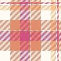 Textile design of textured plaid. Checkered fabric pattern swatch for shirt, dress, suit, wrapping paper print, invitation and gift card. vector